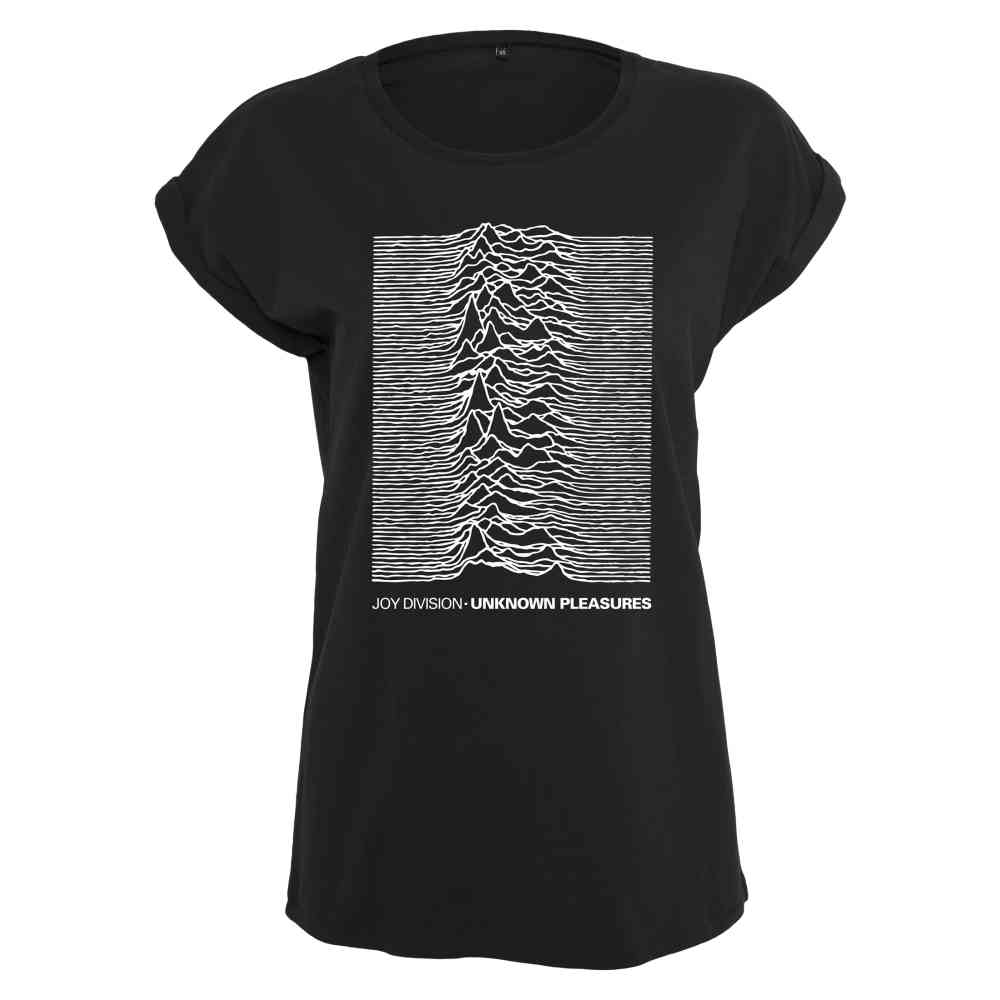 Merchcode Joy Division - Joy Divison UP Damen T-Shirt - Schwarz